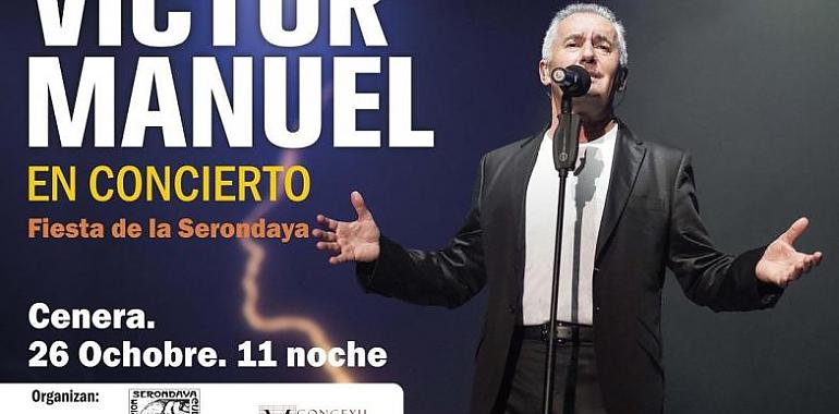 Cenera perfila la Serondaya con el concierto de Víctor Manuel como 