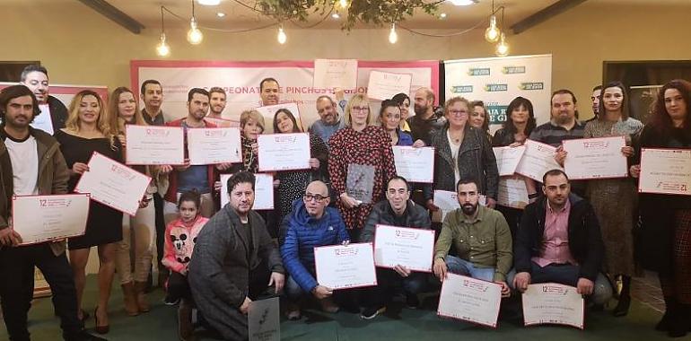 Los campeones entre los grandes del Gijón pincheru