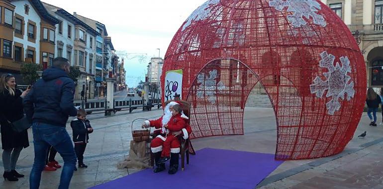 Papá Noel volverá a visitar el comercio local de Villaviciosa