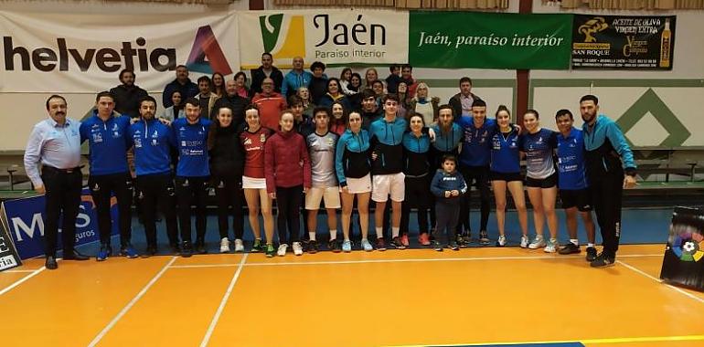 Cerró el Ovida Bádminton Oviedo con victoria en el Pabellón Municipal de Arjonilla