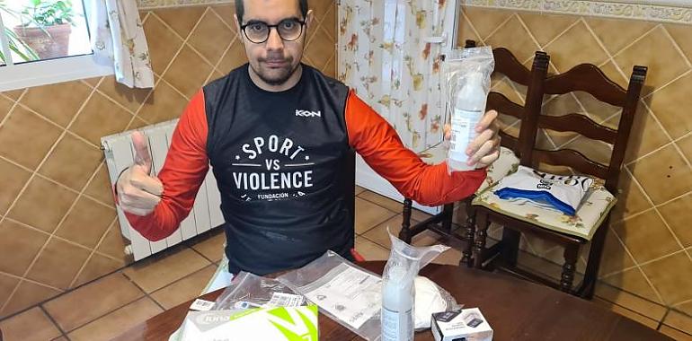 Los deportistas paralímpicos reciben mascarillas, guantes, gel y pulsioxímetro para los entrenamientos fuera de casa