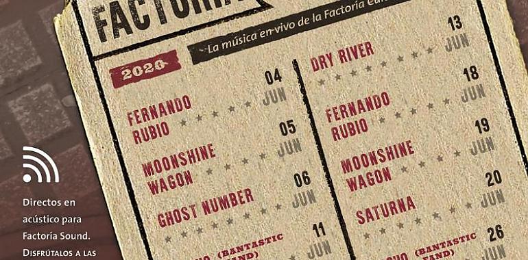 Segunda edición de  #FactoríaSoundAcoustic con diez conciertos de bandas de éxito