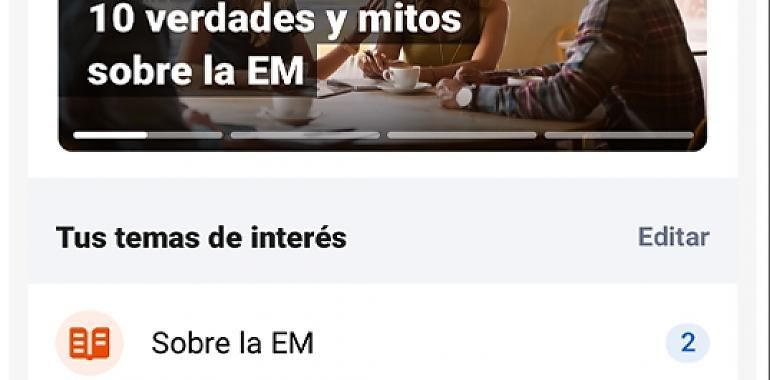 Más de 18.200 pacientes de esclerosis múltiple en España utilizan la app Cleo