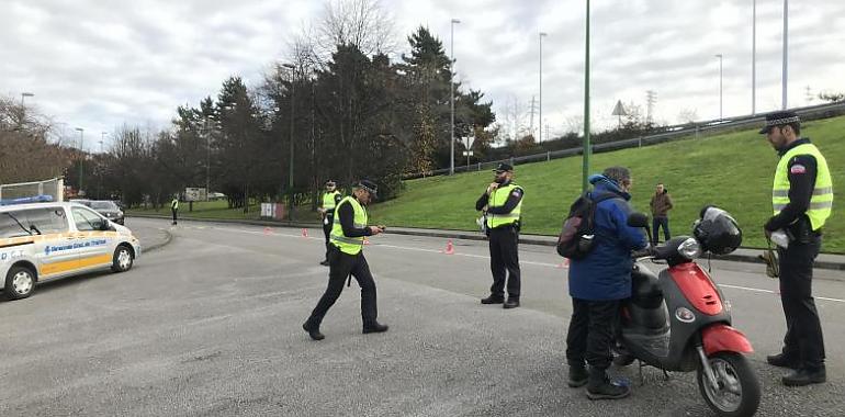 Campaña de vigilancia y control de velocidad en vías urbanas de Avilés