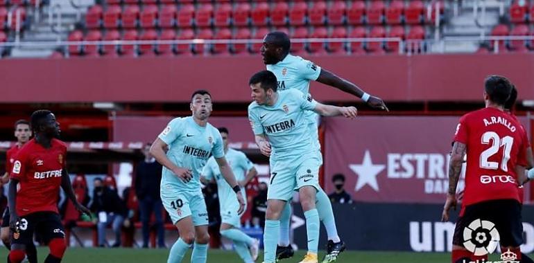 El Real Sporting no supera el empate en Mallorca