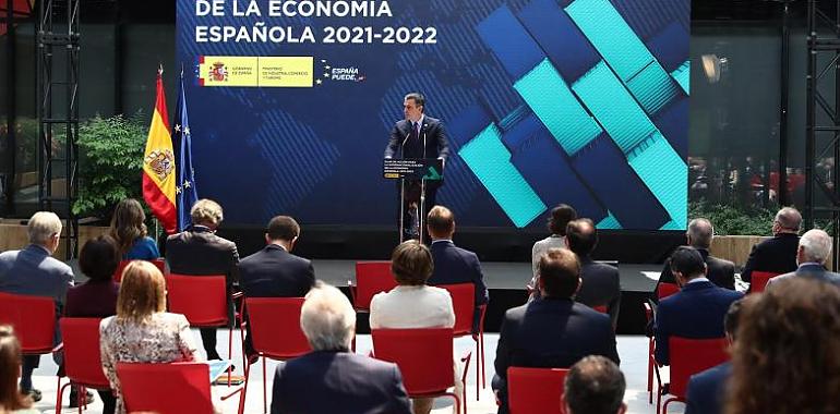 Sánchez presenta el Plan para la Internacionalización de la Economía