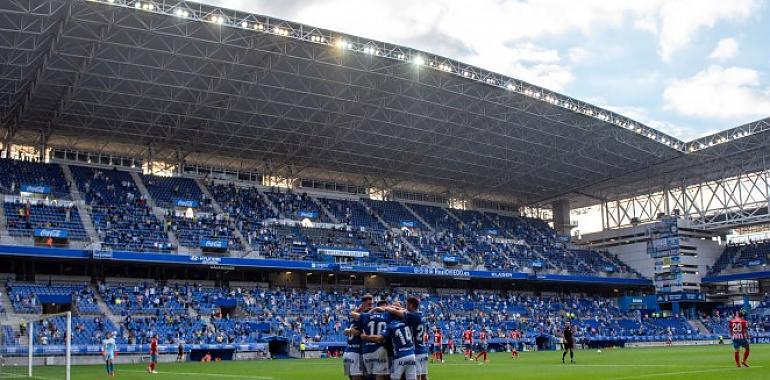 Un punto para el Real Oviedo que tuvo la victoria en la mano