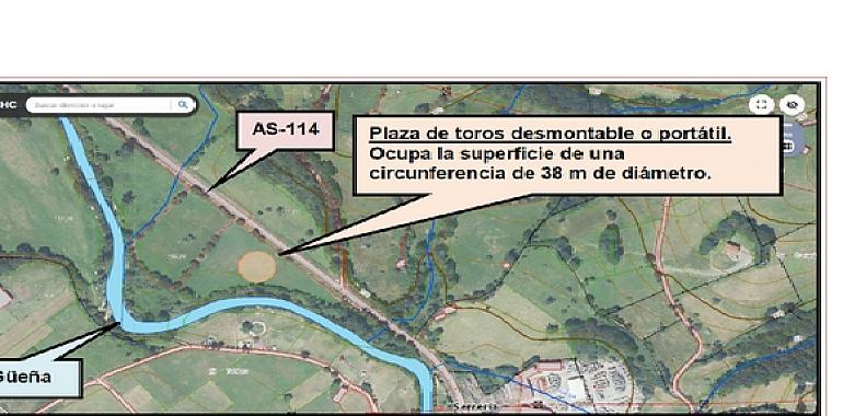 La CNMH paraliza la instalación de una plaza de toros desmontable en Mestas de Con