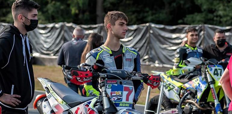 Adrián Fernández Muria se sitúa noveno en el Europeo Supermoto 2021 tras el Gran Premio de España