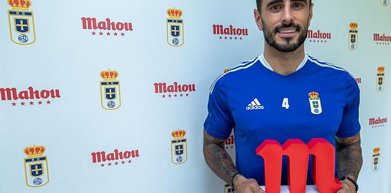 David Costas es el primer Jugador Cinco Estrellas del Real Oviedo esta temporada