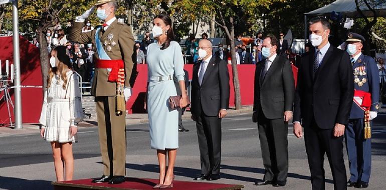 Desfile de las Fuerzas Armadas con motivo de la Fiesta Nacional