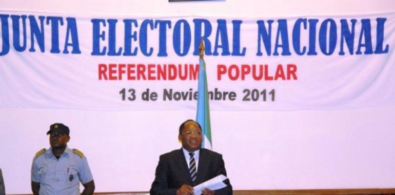 97,7% del pueblo de Guinea Ecuatorial, a favor de la Reforma Constitucional