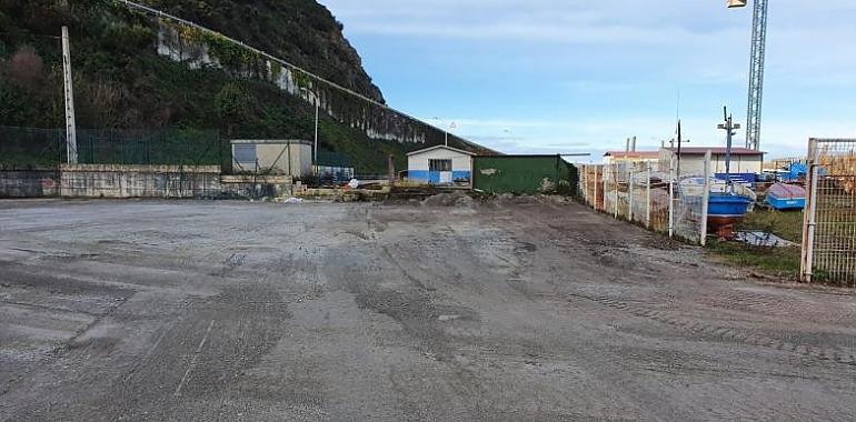 Se inicia la renovación de la marina seca del puerto de Cudillero con una inversión de 47.800 euros