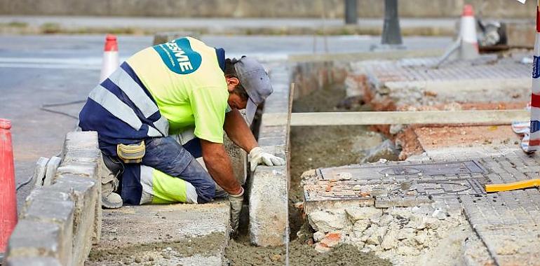 12 obras en Avilés con una inversión de 1,3 millones de euros