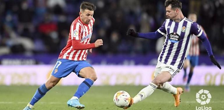 El Sporting cae en Valladolid