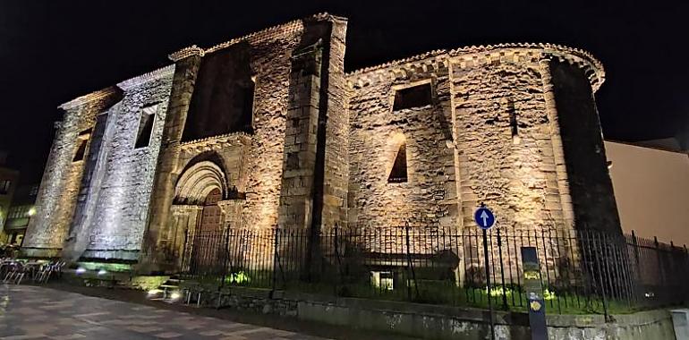 La iluminación ornamental de tecnología LED de la iglesia de Sabugo luce fantástica y ha costado 9.000 euros