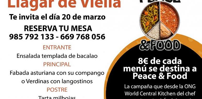 Cocina solidaria para 150 personas el 20 de marzo: Día mundial de la Fabada