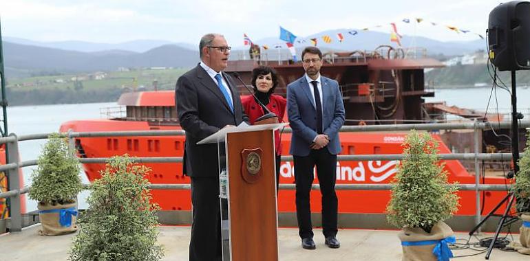 GONDAN bota otro Commissioning Service Operation Vessel