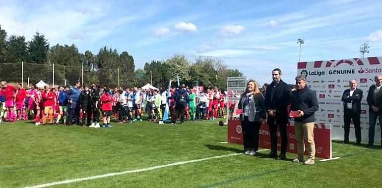 Clausura en Gijón de LaLiga Genuine para personas con discapacidad intelectual