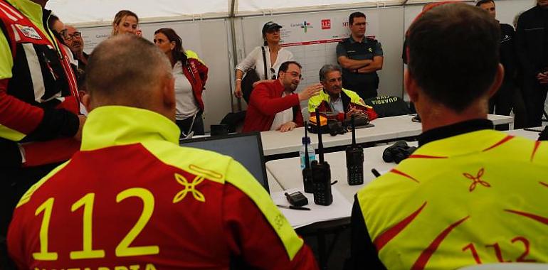 Barbón apela a la responsabilidad ciudadana para frenar los incendios forestales