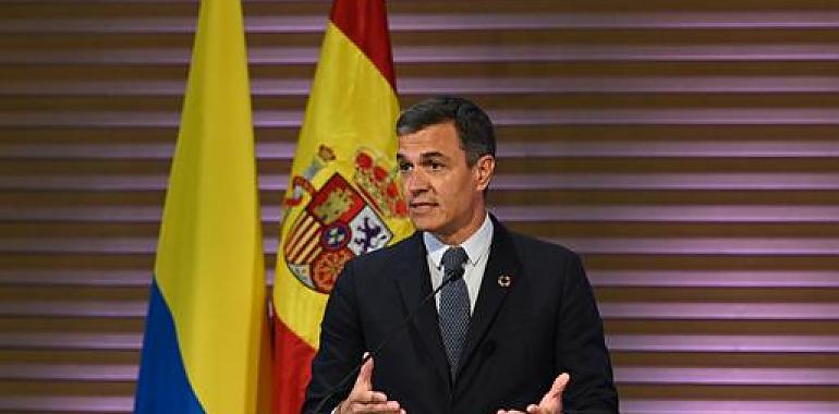 Pedro Sánchez subraya la fortaleza de las relaciones económicas entre España y Colombia