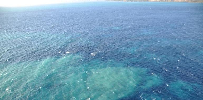 La mancha volcánica en aguas de El Hierro no disminuye