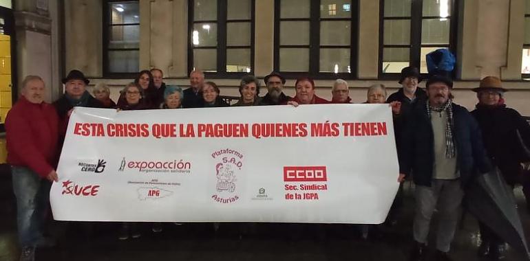 Concentración en Gijón 