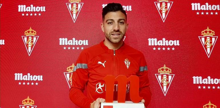 Gio Zarfino elegido por la afición sportinguista como Jugador Cinco Estrellas del mes de noviembre