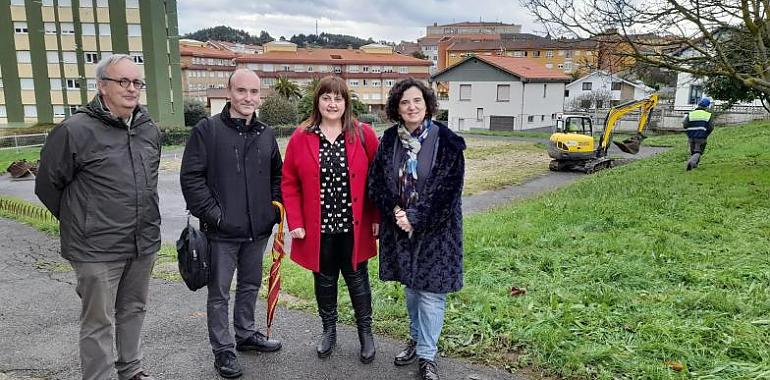 Inicio de las obras de la Casa de la Música de Candás en la que se van a invertir 1,4 millones