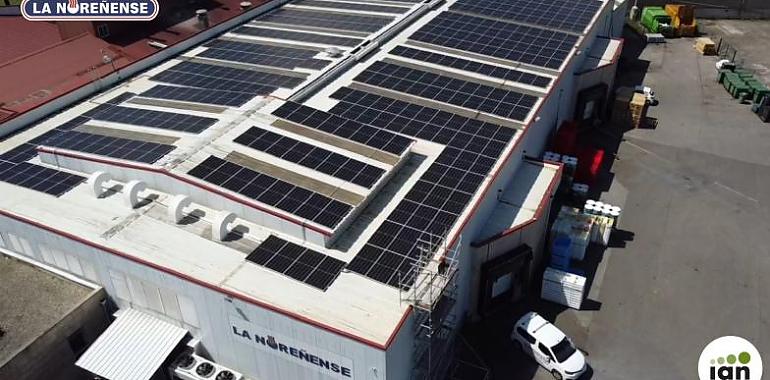 Productos Noreñenses instala en su planta de producción 383 paneles solares