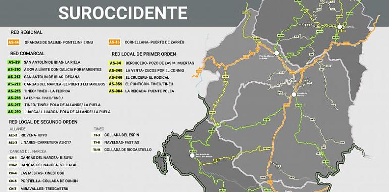 500.000 euros para instalar y reponer barreras de seguridad en una docena de carreteras del suroccidente