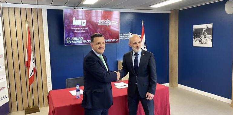 IMQ Asturias renueva su compromiso de patrocinio con el Real Grupo de  Cultura Covadonga