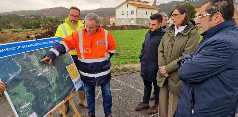 1,6 millones de inversión pública en la mejora del saneamiento de las localidades de Castañeras y Santa Marina, en Cudillero