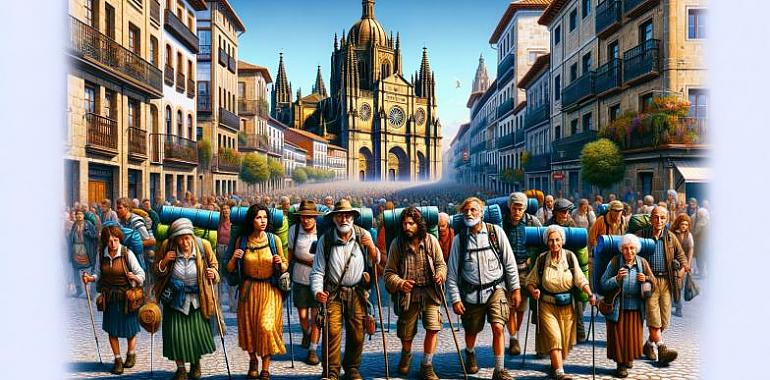 Oviedo se revela como un punto crucial en la evolución del camino de Santiago