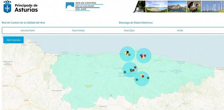 Se mantiene activado el protocolo por contaminación del aire en la zona de Gijón