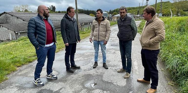 Medio Rural invierte 197.000 euros en la mejora de caminos en Santa Eulalia de Oscos, Grandas de Salime y San Martín de Oscos