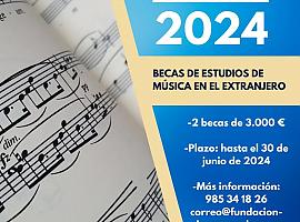 La Fundación Alvargonzález ofrece dos becas de 3.000 € para estudios de música en el extranjero