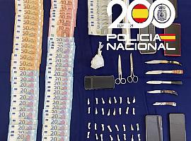 La Policía Nacional desmantela un clan familiar dedicado a la venta de estupefacientes en Avilés