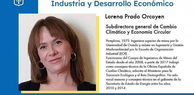 Lorena Prado Orcoyen asume la Subdirección General de Cambio Climático y Economía Circular en Asturias