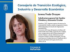 Lorena Prado Orcoyen asume la Subdirección General de Cambio Climático y Economía Circular en Asturias