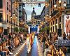 La Calle Gil de Jazz se transforma en una pasarela urbana con "Oviedo es Moda"