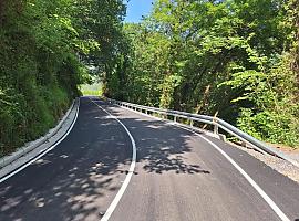 Finalizan las obras de mejora en la carretera AS-311 entre Grado y Tameza: Una inversión que transforma la infraestructura vial