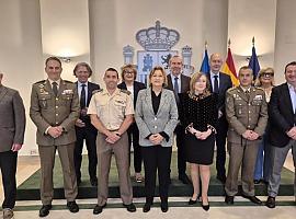 La Delegada del Gobierno en Asturias rinde homenaje a los galardonados por "Mierenses en el Mundo"