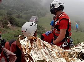Tragedia en Cabrales:  Una mujer fallece en accidente de montaña