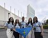 Estudiantes asturianos hacen un llamamiento global a la sostenibilidad desde la sede de la ONU en Nueva York