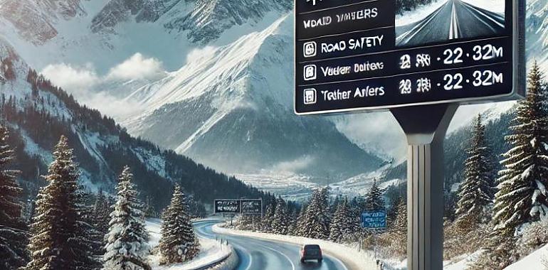 Se destinan 3,1 millones para señalización digitalizada con el fin de mejorar la seguridad vial en puertos de montaña