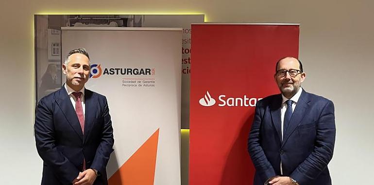 Asturgar SGR y Banco Santander refuerzan su apoyo a las pymes asturianas con un acuerdo de cinco millones de euros
