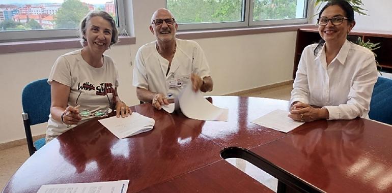 El Hospital San Agustín y la Asociación Española Contra el Cáncer firman un convenio de colaboración para mejorar la asistencia a pacientes oncológicos
