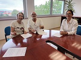 El Hospital San Agustín y la Asociación Española Contra el Cáncer firman un convenio de colaboración para mejorar la asistencia a pacientes oncológicos
