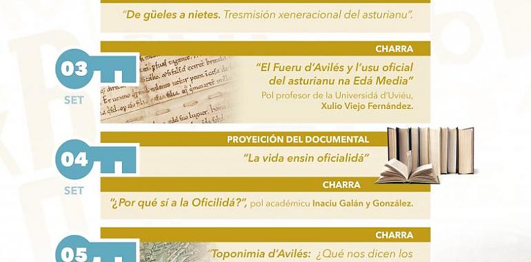 Avilés se viste de asturiano: La Xira pola Oficialidá llega con una semana de cultura, historia y reivindicación